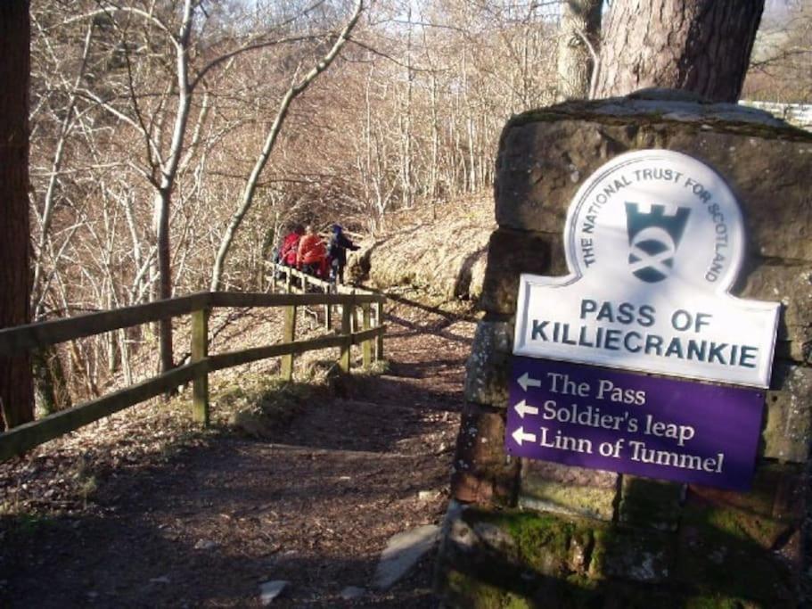 Riverside Lodge In Killiecrankie Bridge of Tilt Εξωτερικό φωτογραφία